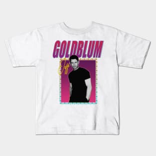 Jeff Goldblum - Retro 80s Styled Aesthetic Kids T-Shirt